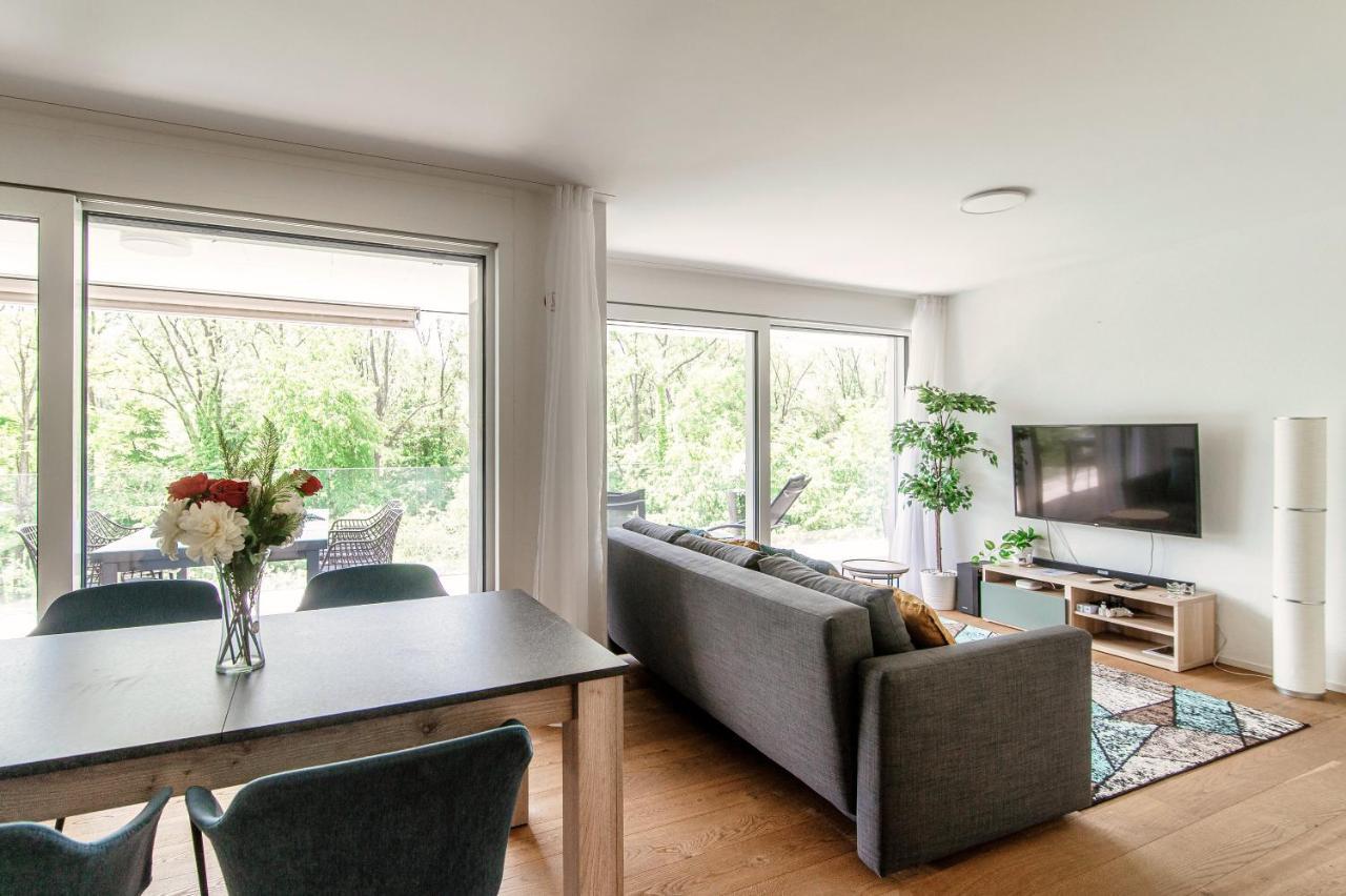 Linda Terrace By Quokka 360 - Modern One-Bedroom Flat With Sun Terrace Locarno Exterior foto